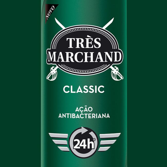 Desodorante-Aerossol-Antitranspirante-Tres-Marchand-Masculino-Classic-150ml