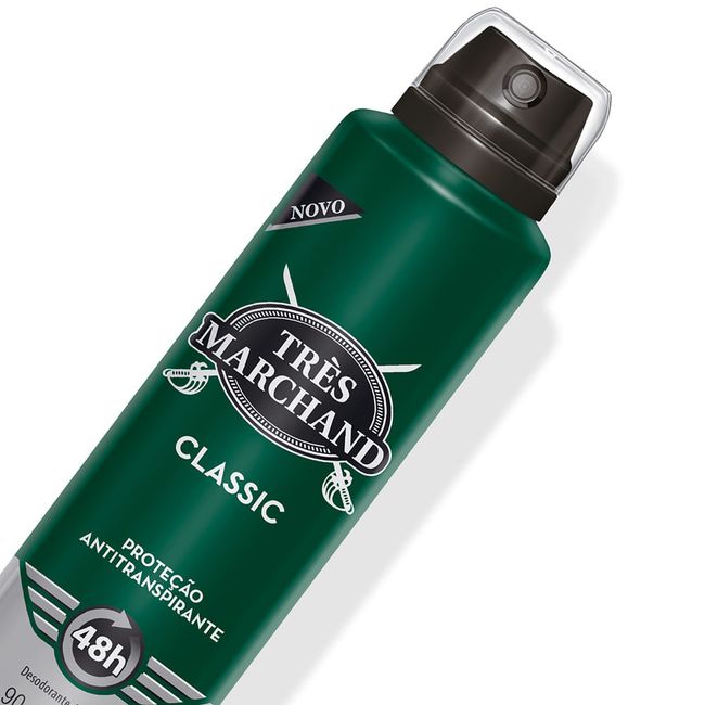 Desodorante-Aerossol-Antitranspirante-Tres-Marchand-Masculino-Classic-150ml