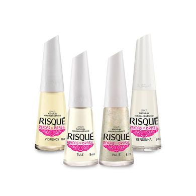 Kit-Esmaltes-Risque-Renda-do-Brasil-8ml-4-unidades-