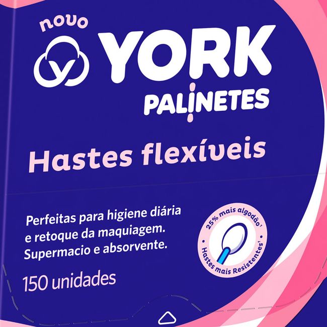 Haste-Flexivel-de-Algodao---Palinetes-York-150-unidades