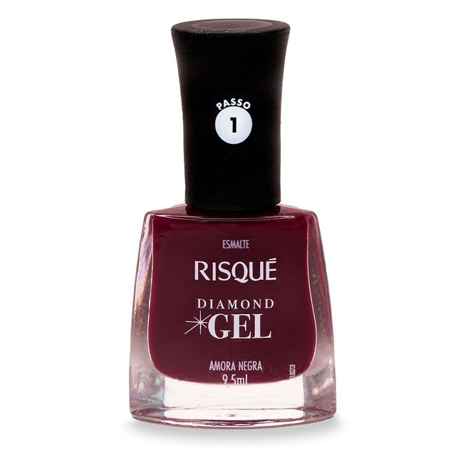 Esmalte-Risque-Diamond-Gel-Amora-Negra-Cremoso-95ml Esmalte-Risque-Diamond-Gel-Amora-Negra-Cremoso-95ml