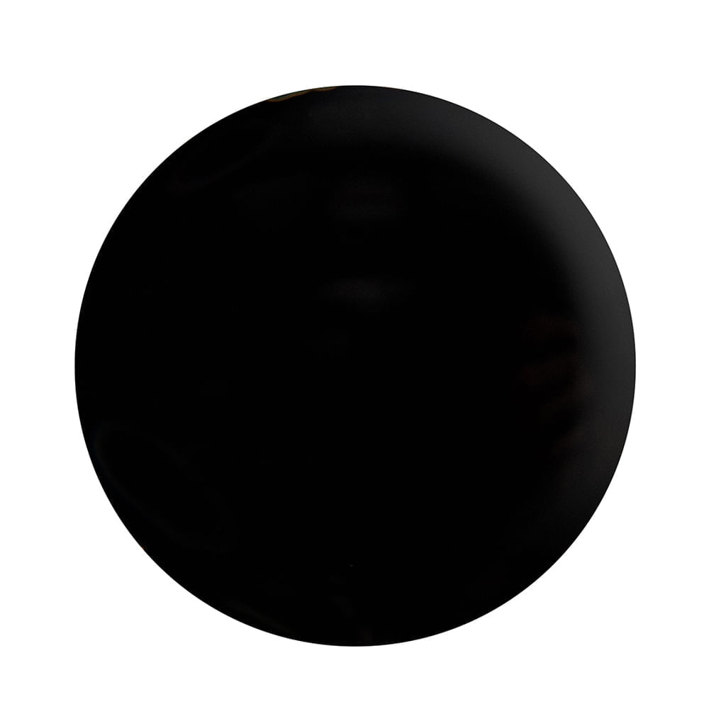 Esmalte Risqué Diamond Gel Preto Caviar Cremoso 9,5ml