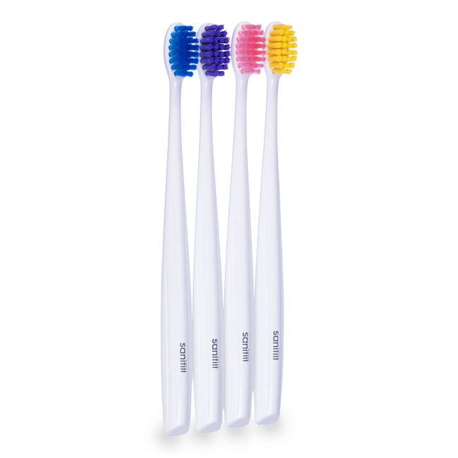 Escova-de-Dente-Sanifill-Essencial-Leve-3-pague-2---Cerdas-Macias---Cores-sortidas
