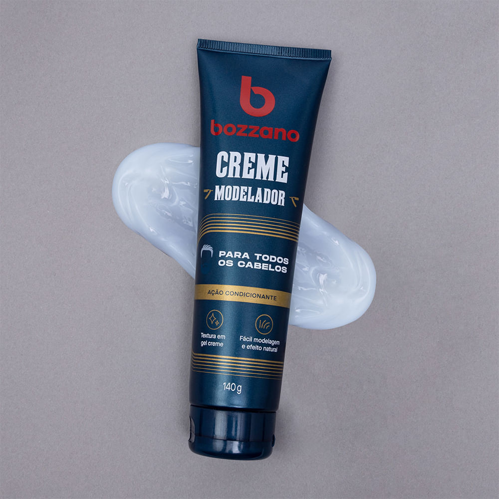 Creme Modelador de Cabelo Bozzano com Ação Condicionante 140g