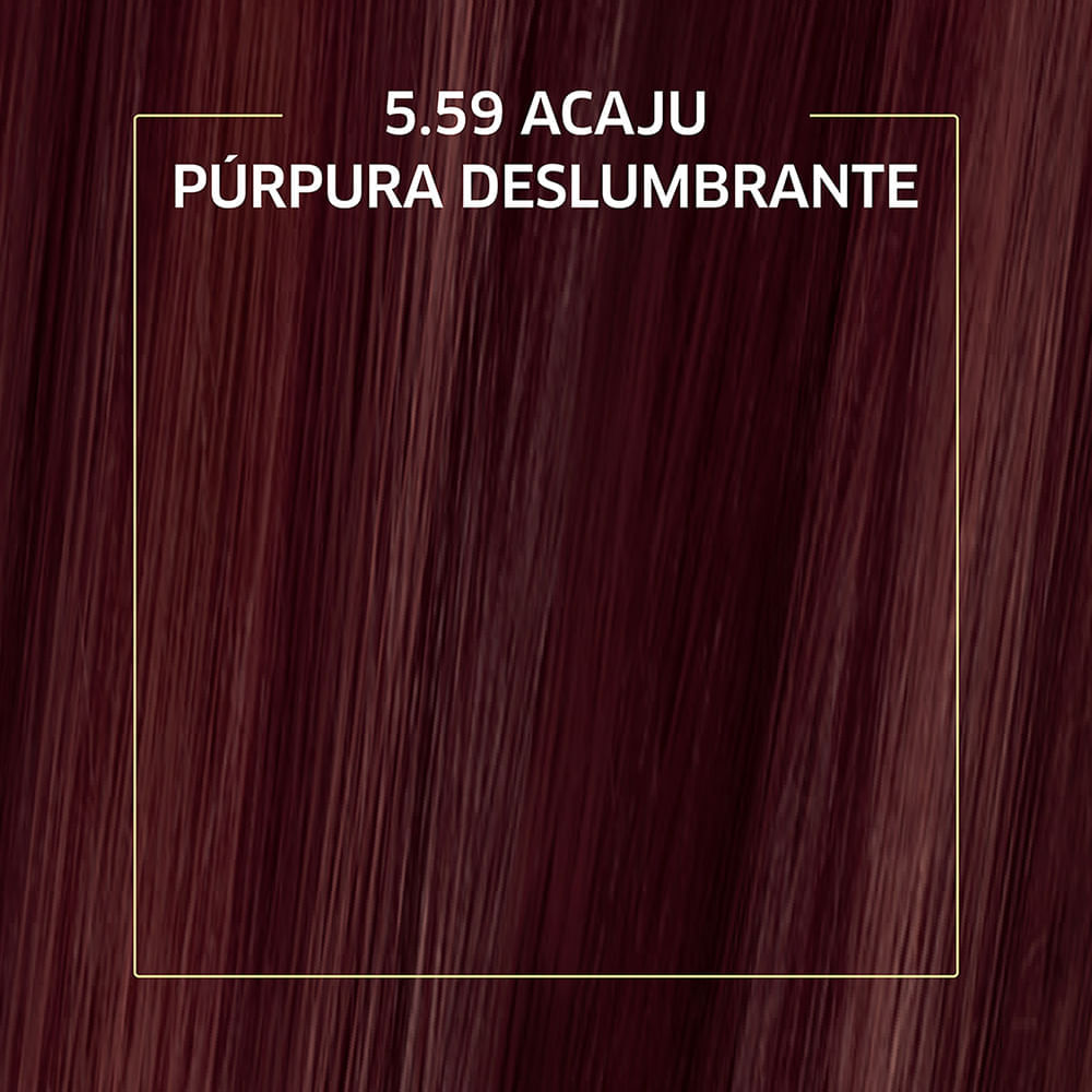 Tintura de Cabelo Biocolor Acaju Púrpura Deslumbrante 5.59