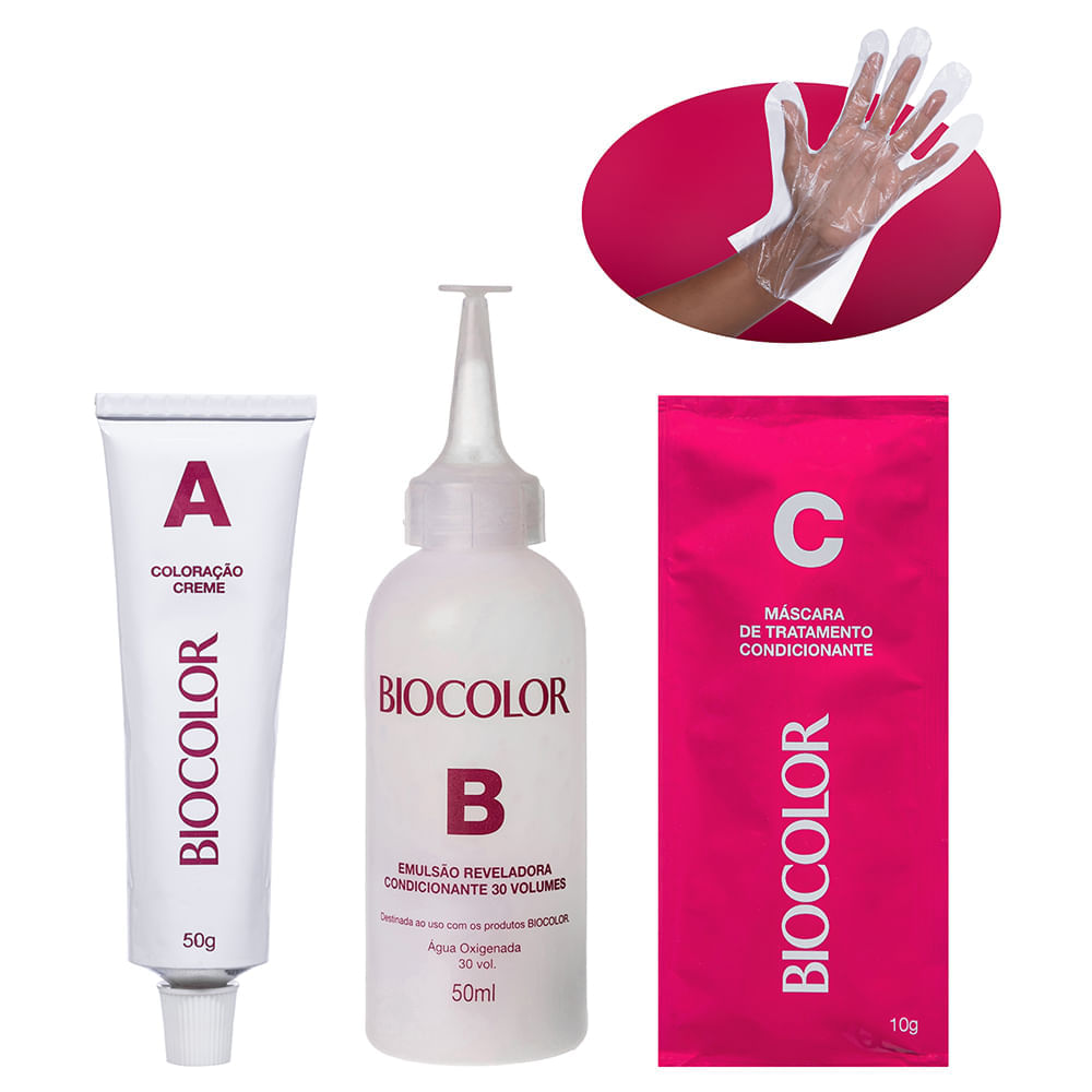 Tintura de Cabelo Biocolor Acaju Púrpura Deslumbrante 5.59