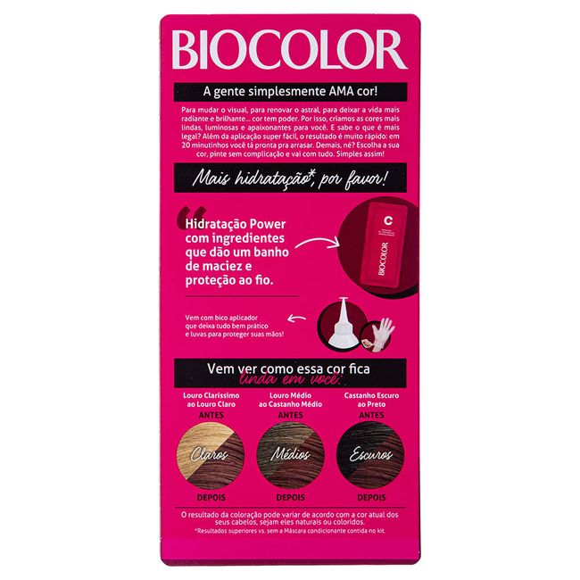 Tintura de Cabelo Biocolor Acaju Púrpura Deslumbrante 5.59