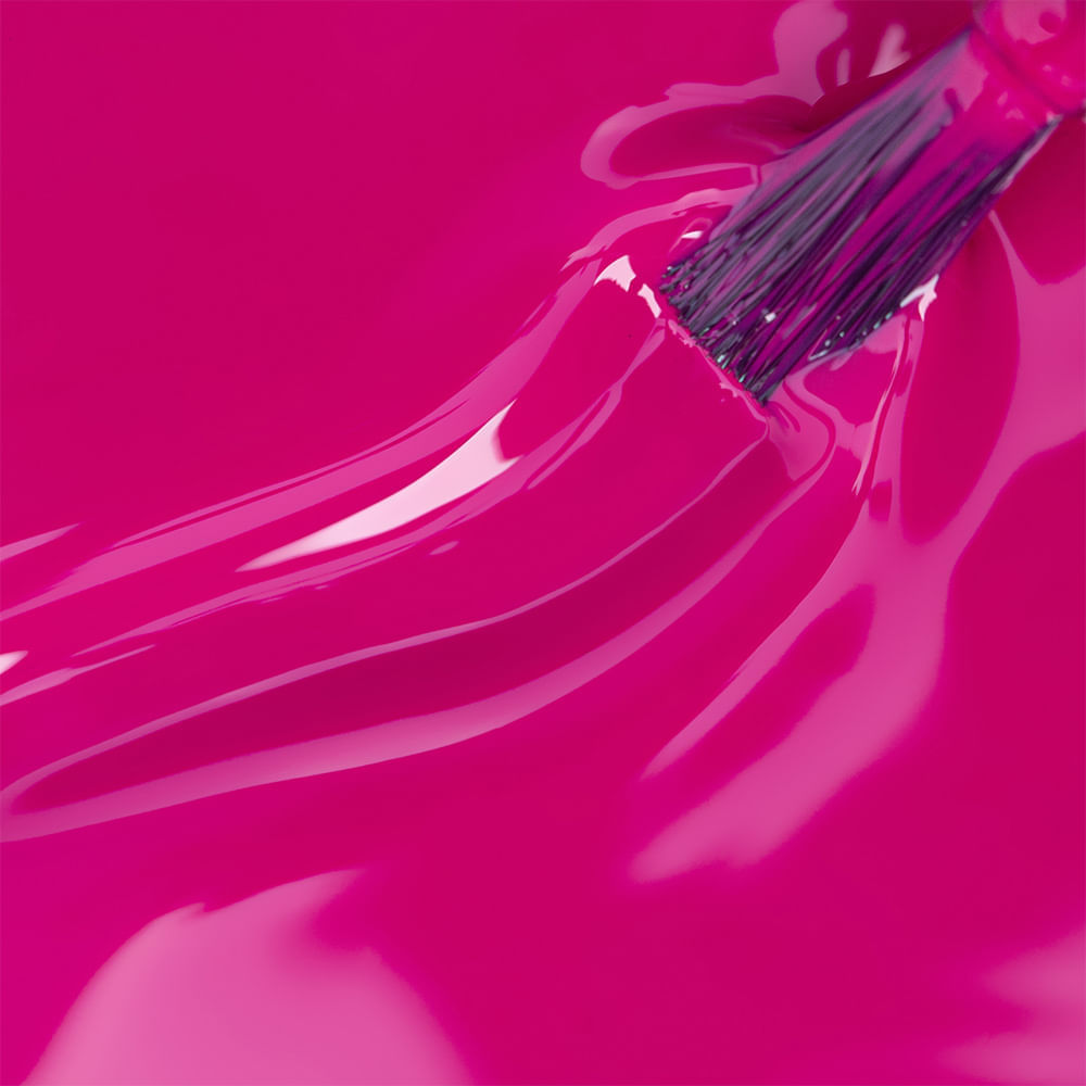 Esmalte Risqué Rosa Cremoso Léo Mandou Flores 8ml