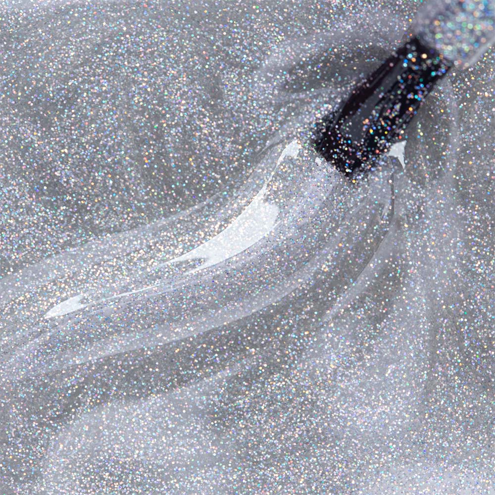 Esmalte Risqué Glitter Prata As Mil Purpurinas 8ml