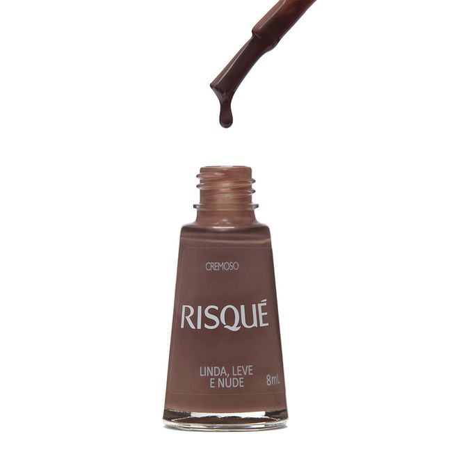 Esmalte-Risque-Nude-Cremoso-Linda-Leve-e-Nude-8ml
