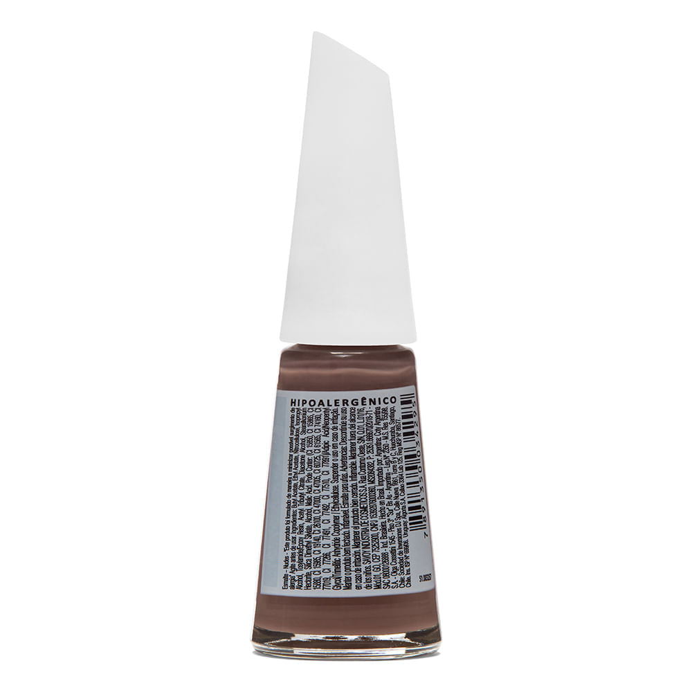 Esmalte Risqué Nude Cremoso Linda, Leve e Nude 8ml