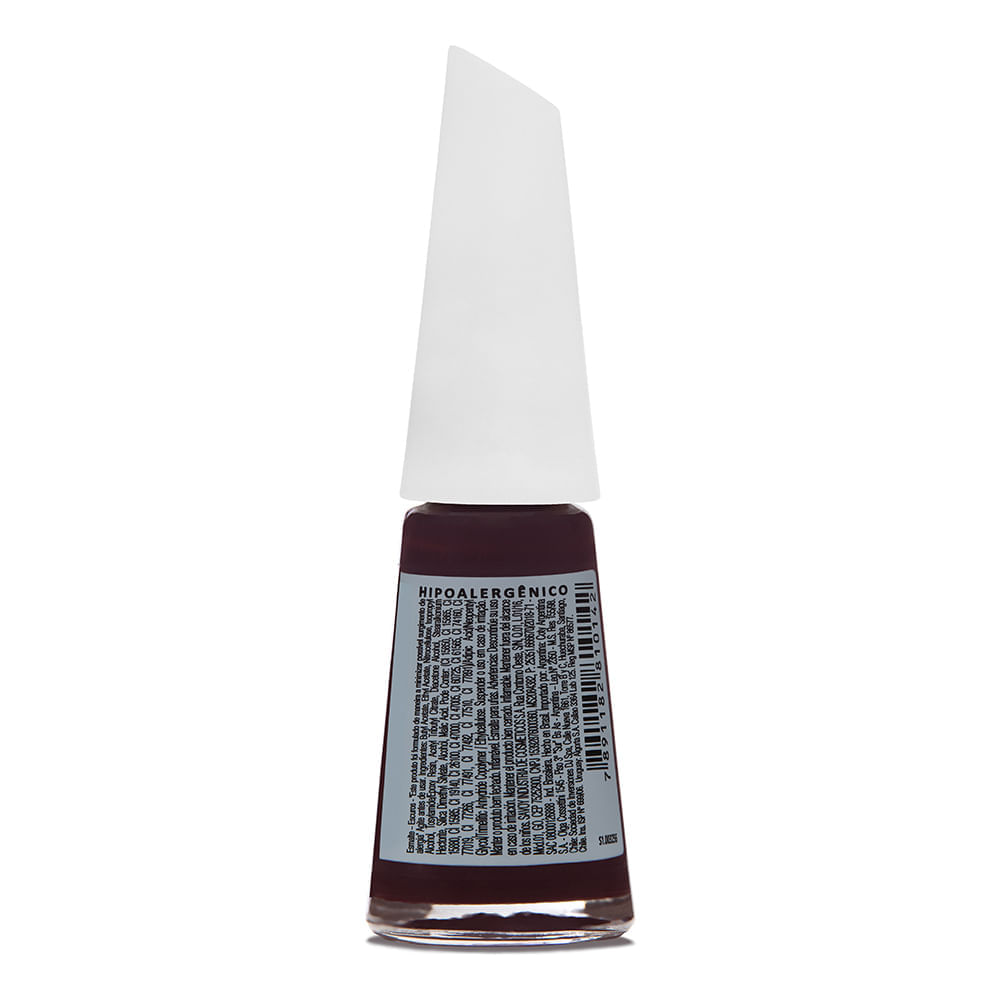 Esmalte Risqué Vermelho Cremoso Rebu 8ml