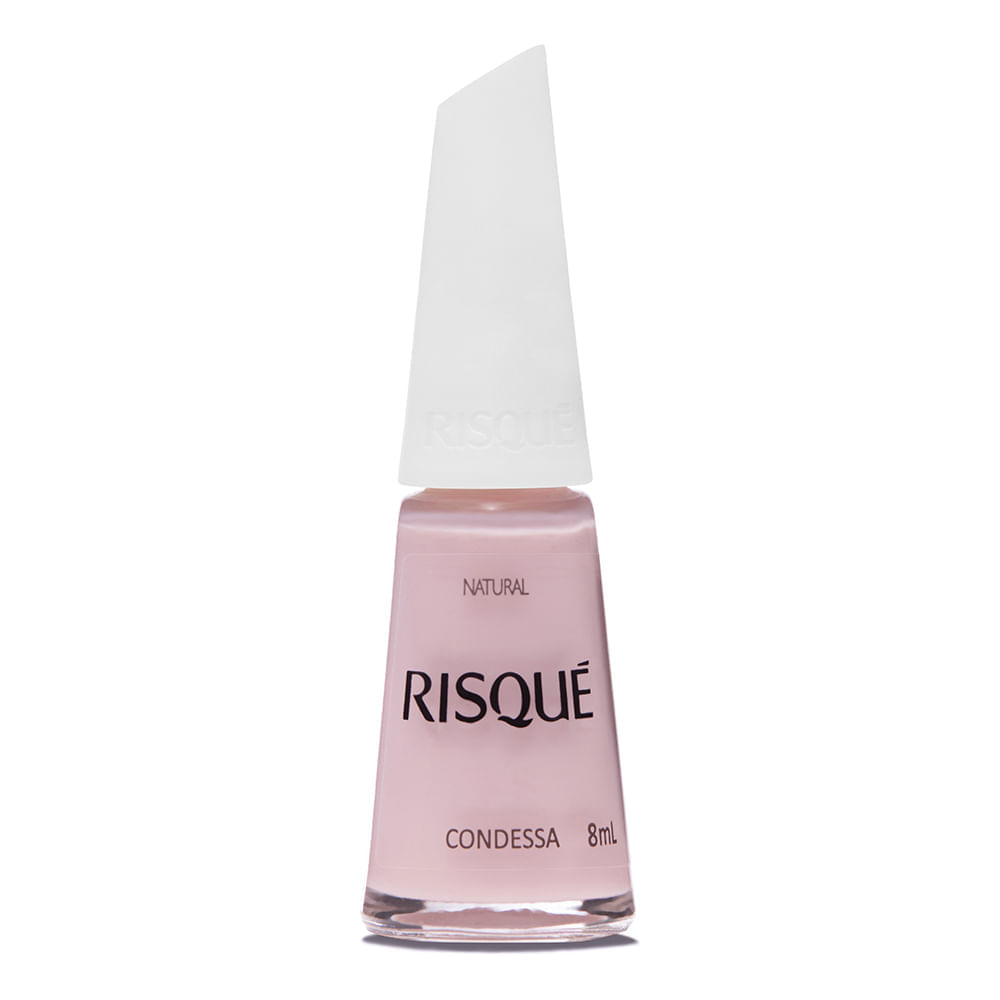 Esmalte Risqué Rosa Natural Condessa 8ml