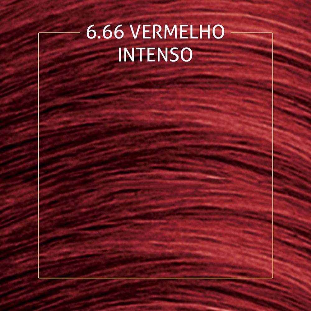 Tintura de Cabelo Biocolor Vermelho Intenso de Arrasar 6.66