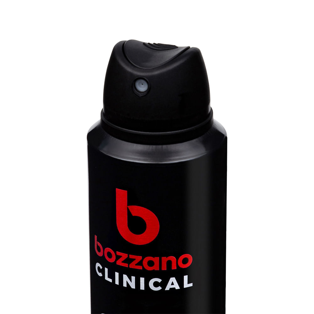 Desodorante Clinical Clean Antitranspirante Aerossol Bozzano Masculino 150ml