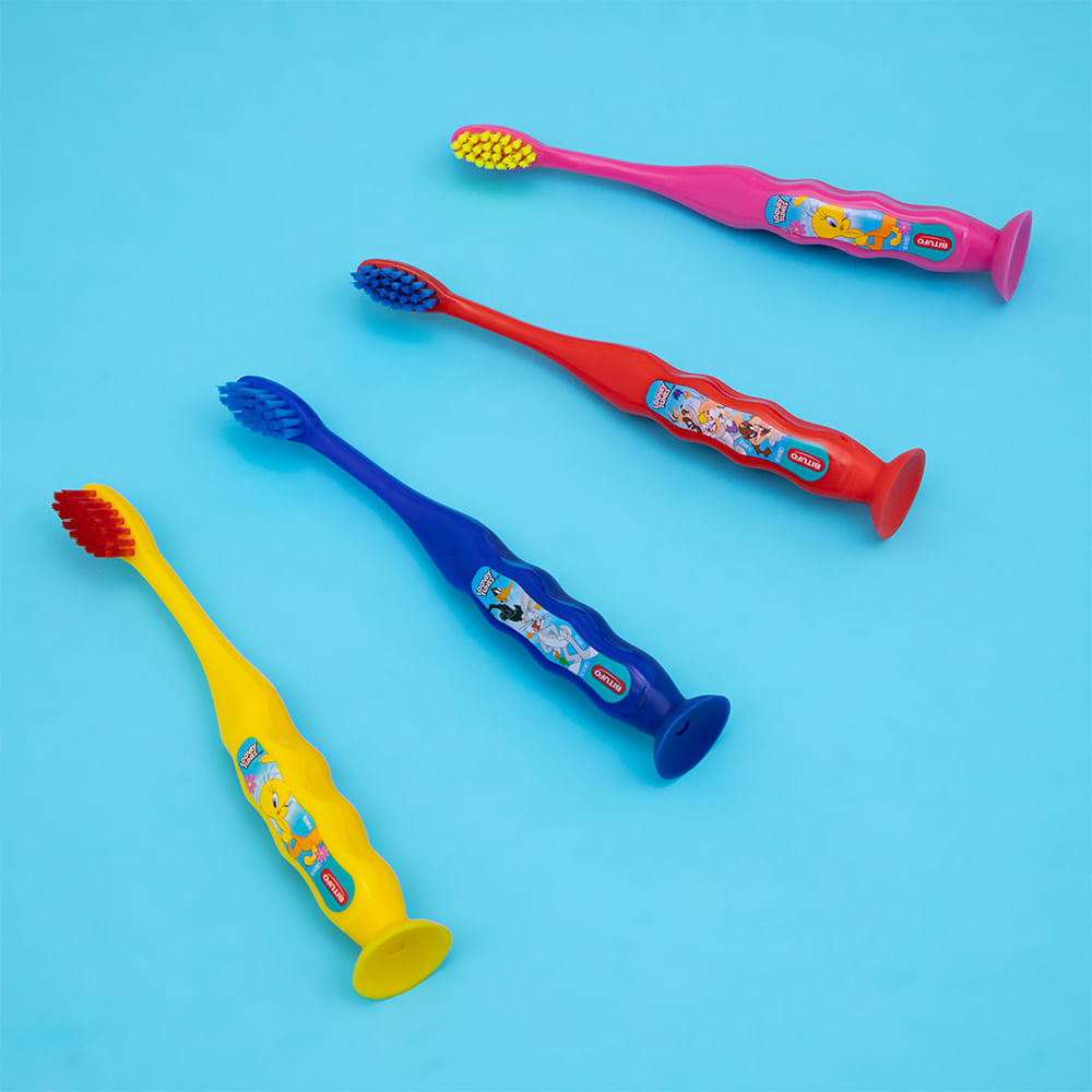 Escova de Dente Macia Infantil Bitufo Looney Tunes