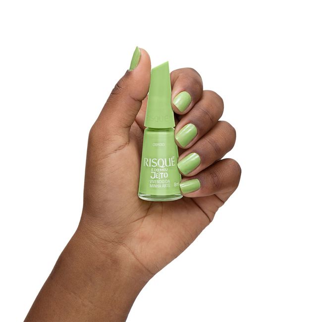 Esmalte-Verde-Risque-Vivendo-Da-Minha-Arte-Cremoso-8ml Esmalte-Verde-Risque-Vivendo-Da-Minha-Arte-Cremoso-8ml