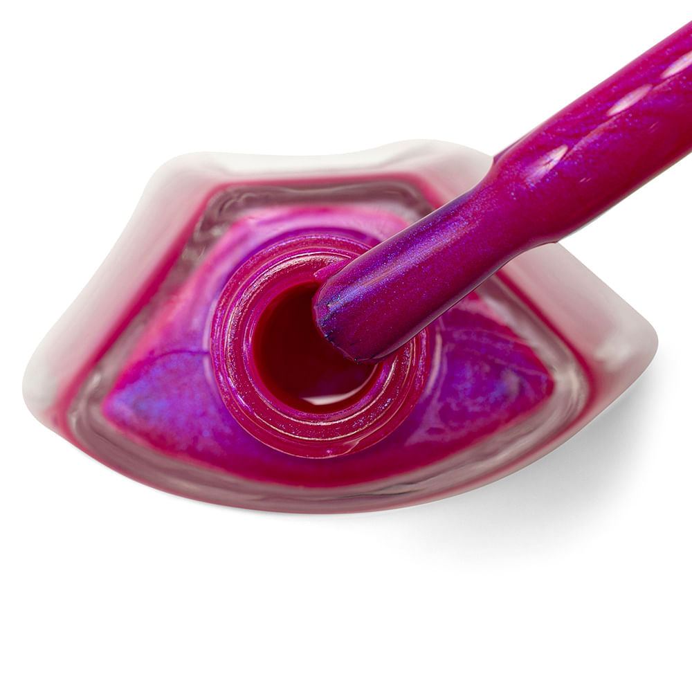 Esmalte Risqué Diamond Gel Licor de Cranberry Metálico 9,5ml