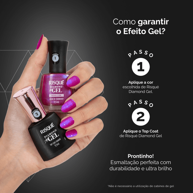 Esmalte-Risque-Diamond-Gel-Licor-de-Cranberry-Metalico-95ml