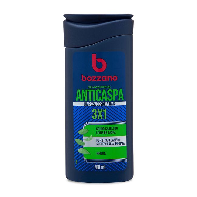 Shampoo-Anticaspa-3x1-Bozzano-200ml Shampoo-Anticaspa-3x1-Bozzano-200ml