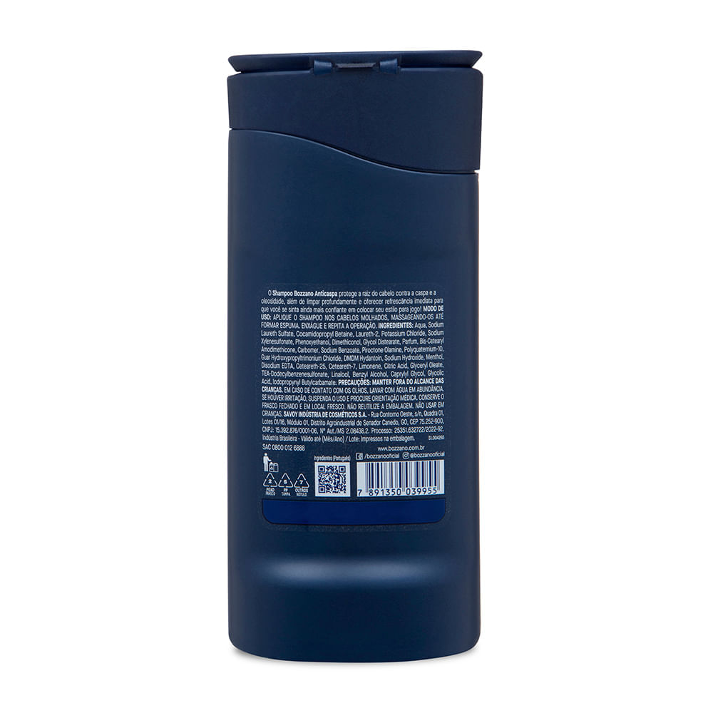 Shampoo Anticaspa 3x1 Bozzano 200ml Shampoo Anticaspa 3x1 Bozzano 200ml