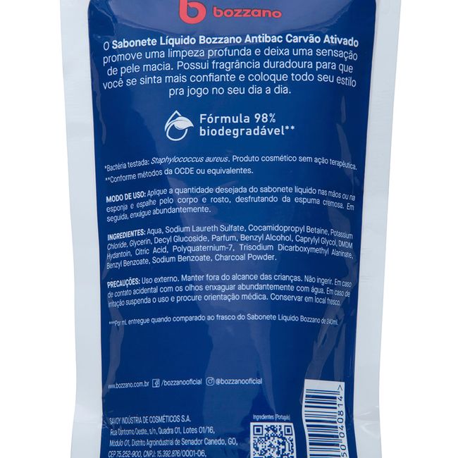 Sabonete-Liquido-Bozzano-Antibac-Carvao-Ativado-Refil-200ml
