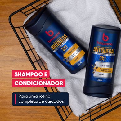 Kit Antiqueda Bozzano Shampoo 325ml + Condicionador 200ml Kit Antiqueda Bozzano Shampoo 325ml + Condicionador 200ml