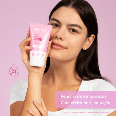 Gel de Limpeza Facial Monange Anti-Ressecamento | Loja Coty - Coty