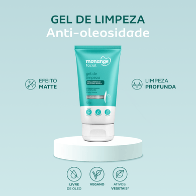 Gel de Limpeza Facial Monange Anti-Oleosidade | Loja Coty - Coty