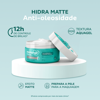 Hidratante Facial Hidra Matte Monange Anti-Oleosidade | Loja Coty