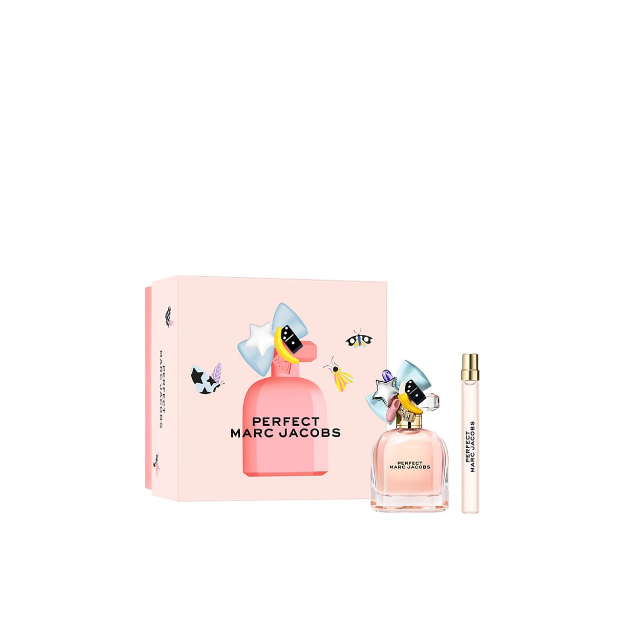 Kit Coffret Marc Jacobs Perfect Feminino Eau De Parfum Kit Coffret Marc Jacobs Perfect Feminino Eau De Parfum