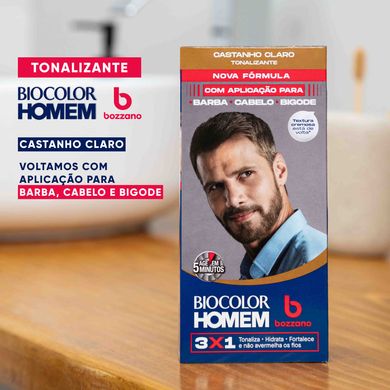 Tonalizante-de-Cabelo-Masculino-Biocolor-Homem-Bozzano-Castanho-Claro