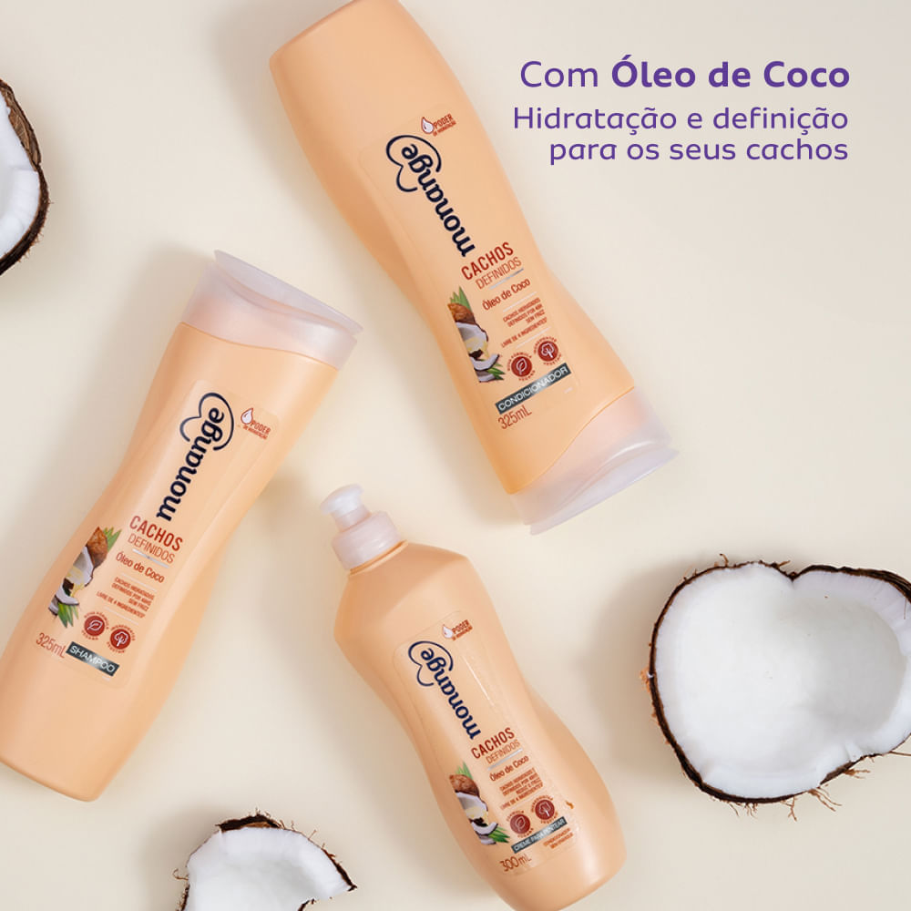 Creme para Pentear Monange Cachos Definidos 300ml