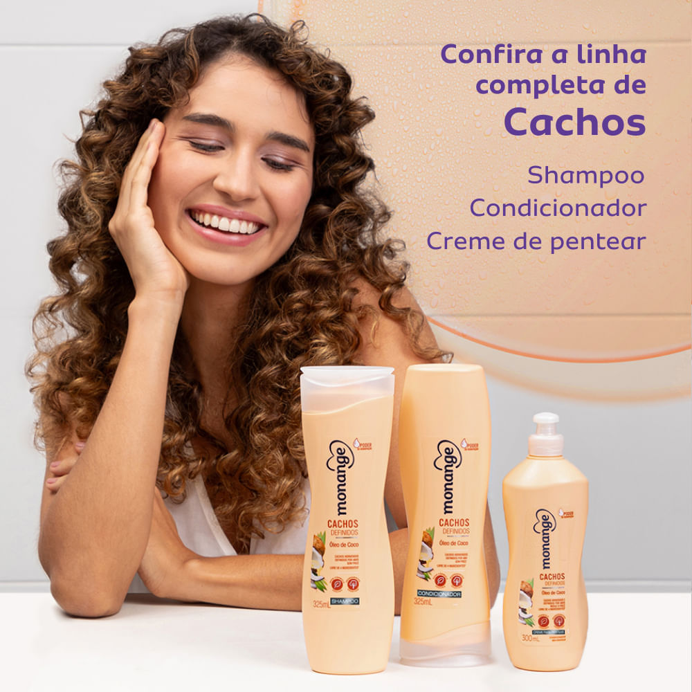 Creme para Pentear Monange Cachos Definidos 300ml