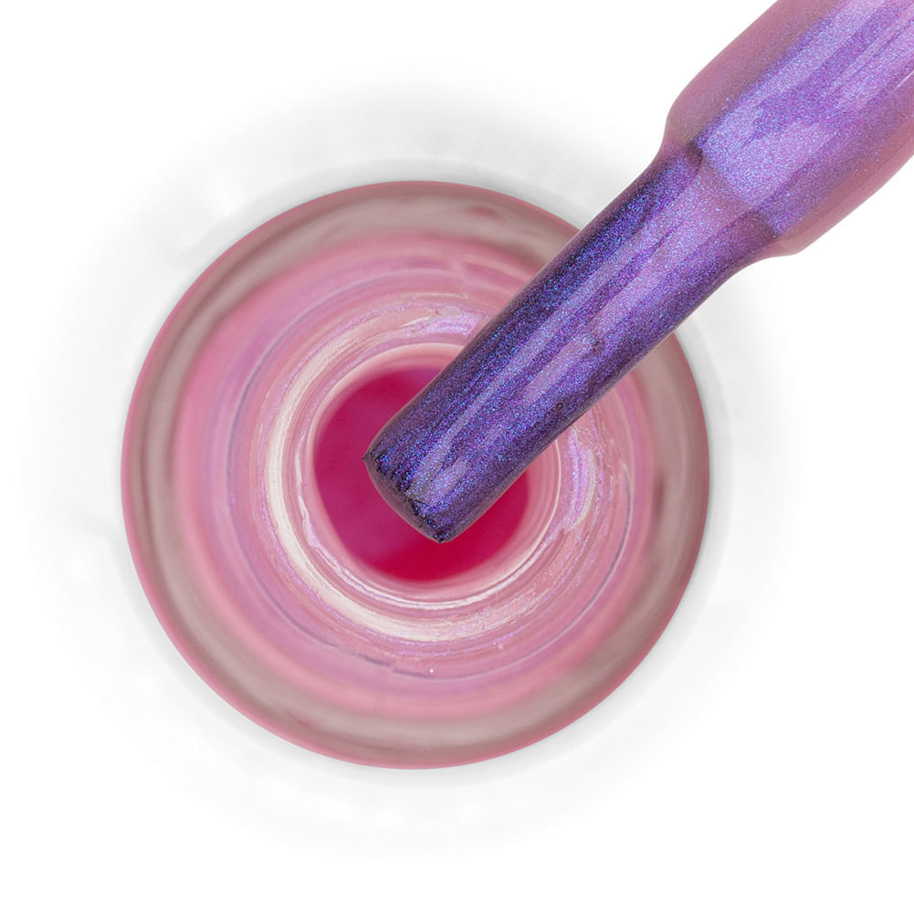 Esmalte Rosa Risqué Chiclete, Me Esquece Cintilante 8ml