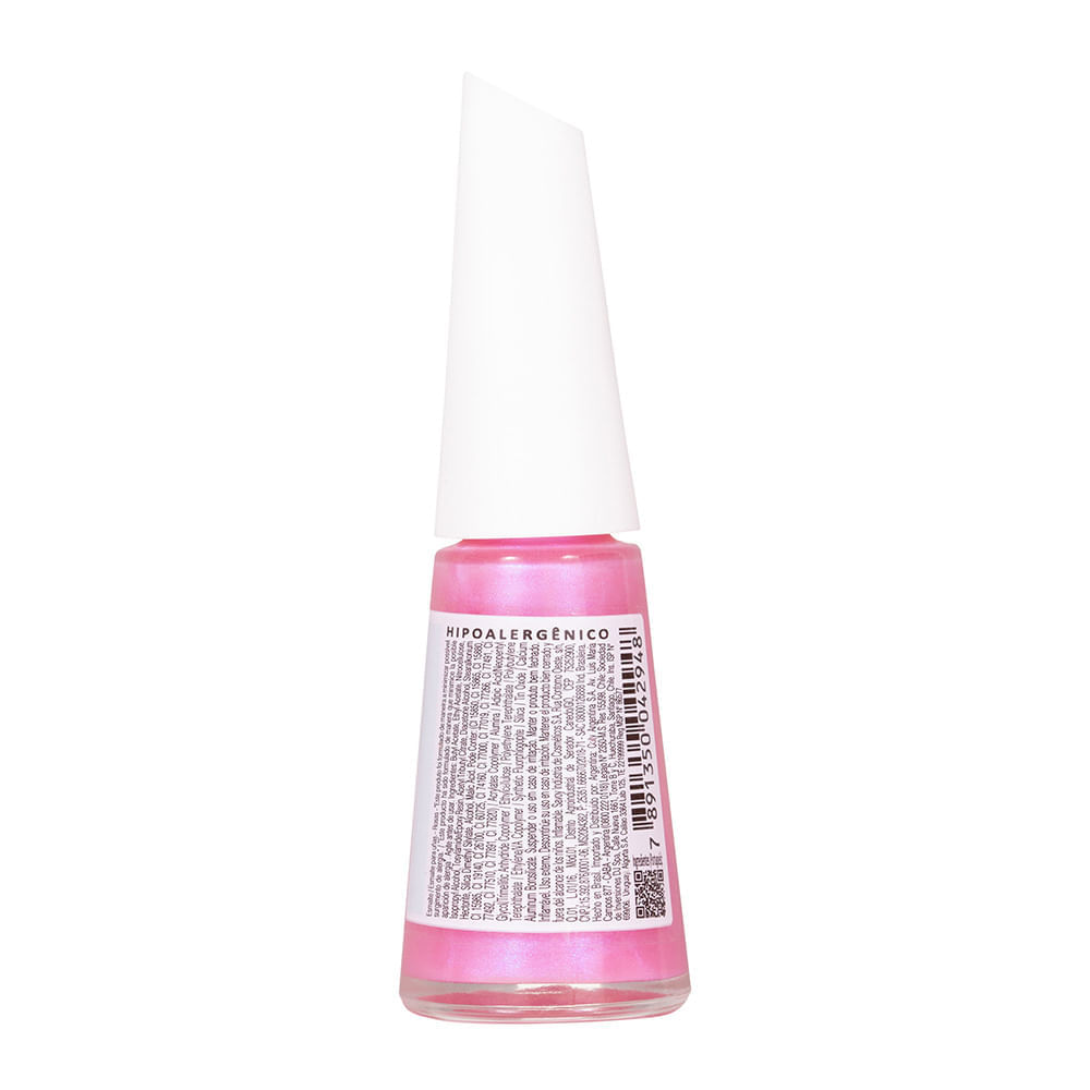 Esmalte Rosa Risqué Chiclete, Me Esquece Cintilante 8ml