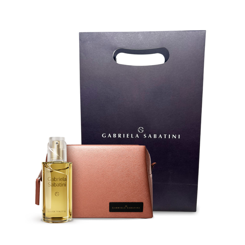 Kit Gabriela Sabatini 30ml com Necessaire e Sacola Presenteável