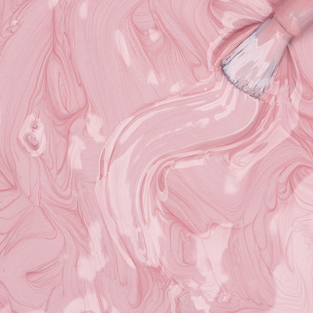 Esmalte Rosa Risqué Diamond Gel Ballet Metálico 9,5 ml