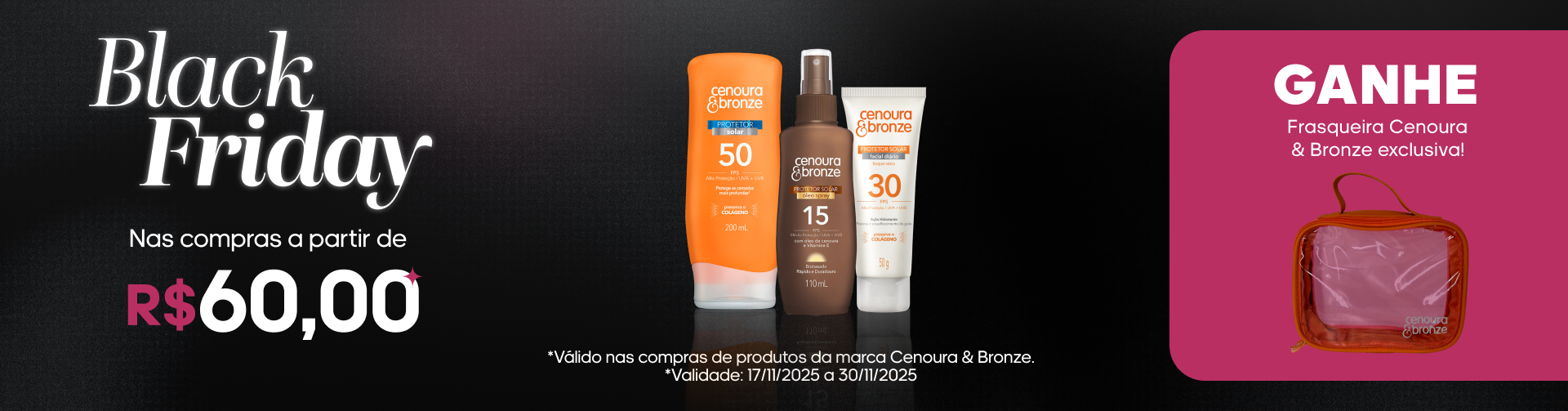Proteção Solar | Cenoura & Bronze